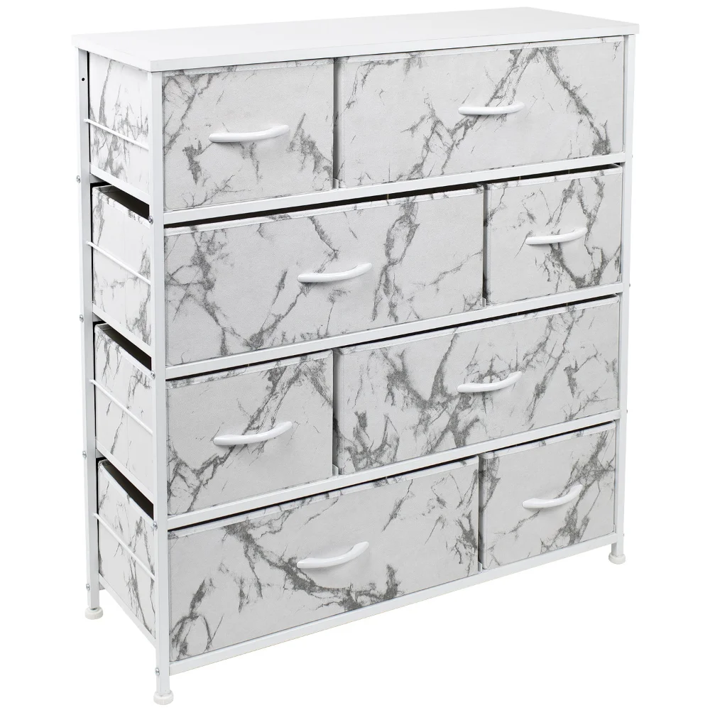 OIMG Dresser with 8 Drawers - Furniture Storage Chest Tower Unit for Bedroom, Hallway, Closet, Office Organization(White)
OIMG Dresser with 8 Drawers - Furniture Storage Chest Tower Unit for Bedroom, Hallway, Closet, Office Organization(White)