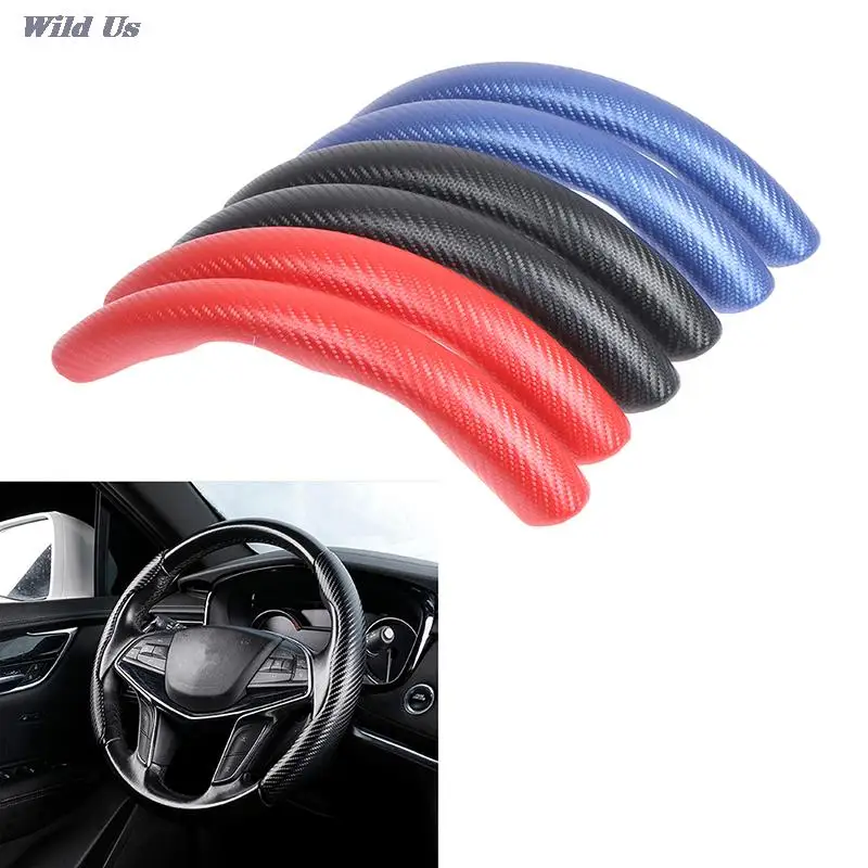 2PC 15inch Car Anti-skid Steering Wheel Cover Red Carbon Fiber Steering Cover Easy to control
2PC 15inch Car Anti-skid Steering Wheel Cover Red Carbon Fiber Steering Cover Easy to control