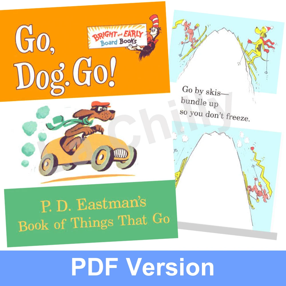 Dr. Seuss go dog go Books Children Fun Interesting In English Picture Story Reading Book Baby for Kids E-books PDF File
Dr. Seuss go dog go Books Children Fun Interesting In English Picture Story Reading Book Baby for Kids E-books PDF File