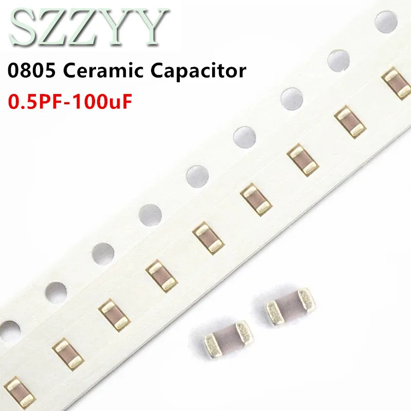 100pcs/Lot 100nF X7R 10% 50V 0805 0.1UF 104 1pF ~ 47uF SMD Thick Chip Multilayer Ceramic Capacitor
100pcs/Lot 100nF X7R 10% 50V 0805 0.1UF 104 1pF ~ 47uF SMD Thick Chip Multilayer Ceramic Capacitor