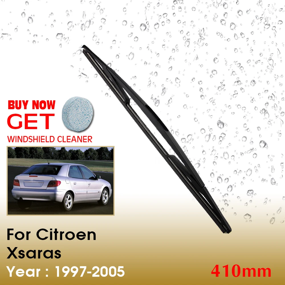 Car Wiper Blade Rear Windshield Wiper Arm Blade Brushes For Citroen Xsaras 410MM 1997-2005 Windscreen Wiper Auto Accessories
Car Wiper Blade Rear Windshield Wiper Arm Blade Brushes For Citroen Xsaras 410MM 1997-2005 Windscreen Wiper Auto Accessories