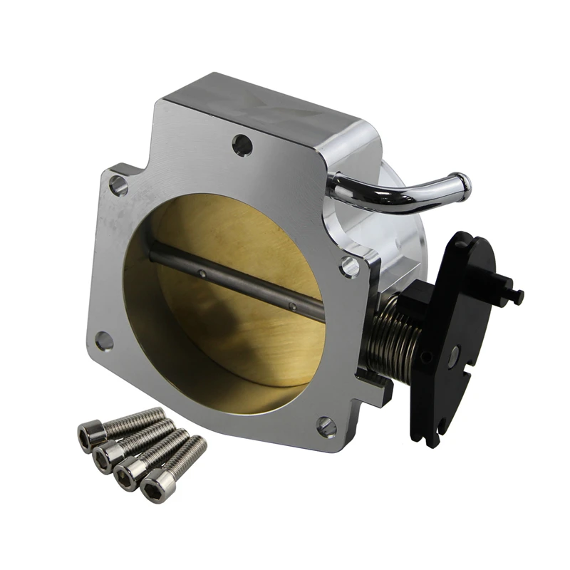 92MM Throttle Body Fit For Chevy GM Gen III LS1 LS2 LS3 LS6 LS7 SX LS LSX 4 Bolt Black/Silver
92MM Throttle Body Fit For Chevy GM Gen III LS1 LS2 LS3 LS6 LS7 SX LS LSX 4 Bolt Black/Silver