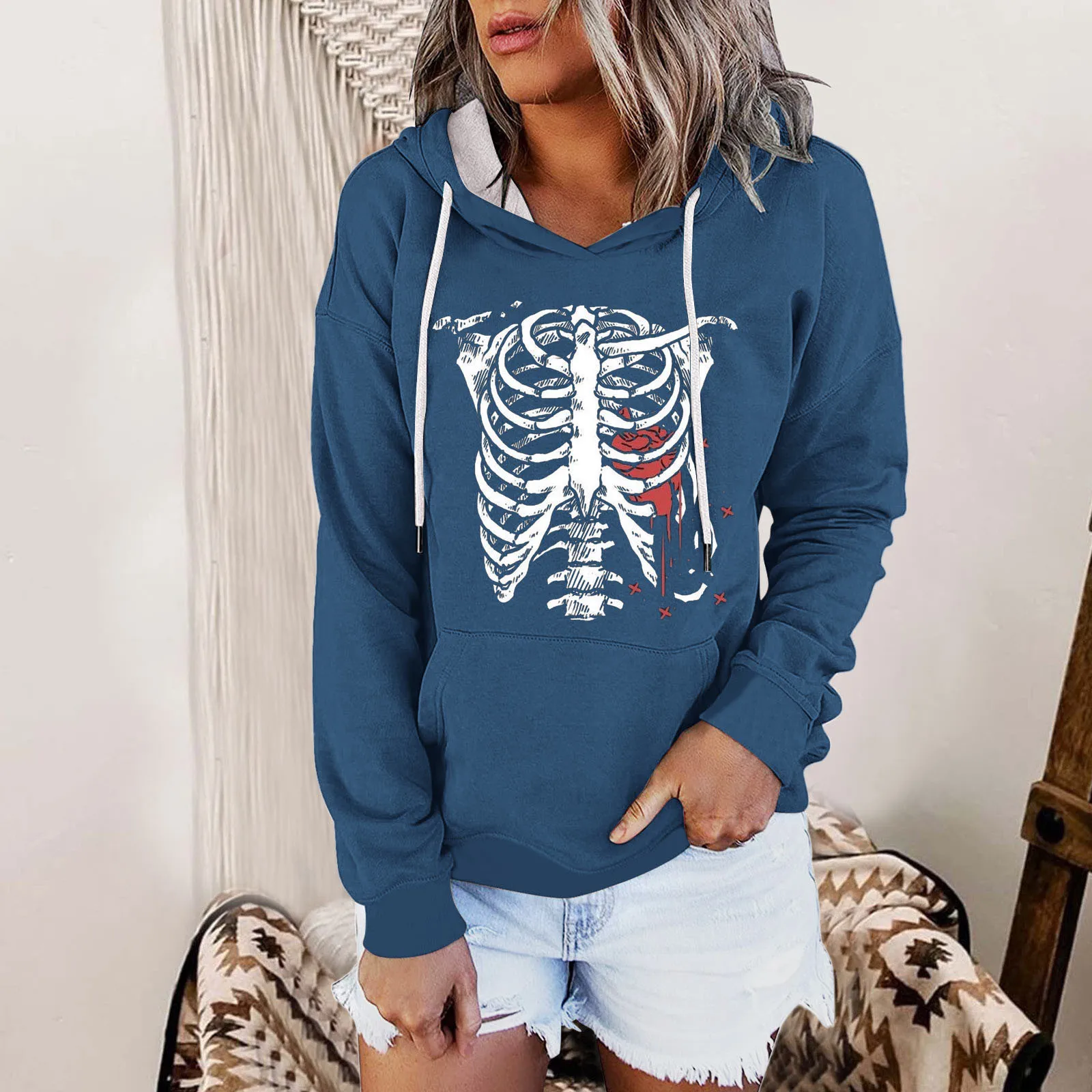 Long Sleeve Scoop Neck Top Womens Print Long Sleeve Pullover Hoodie Sweatshirt Sweatshirt Top Lightweight Pullover
Long Sleeve Scoop Neck Top Womens Print Long Sleeve Pullover Hoodie Sweatshirt Sweatshirt Top Lightweight Pullover