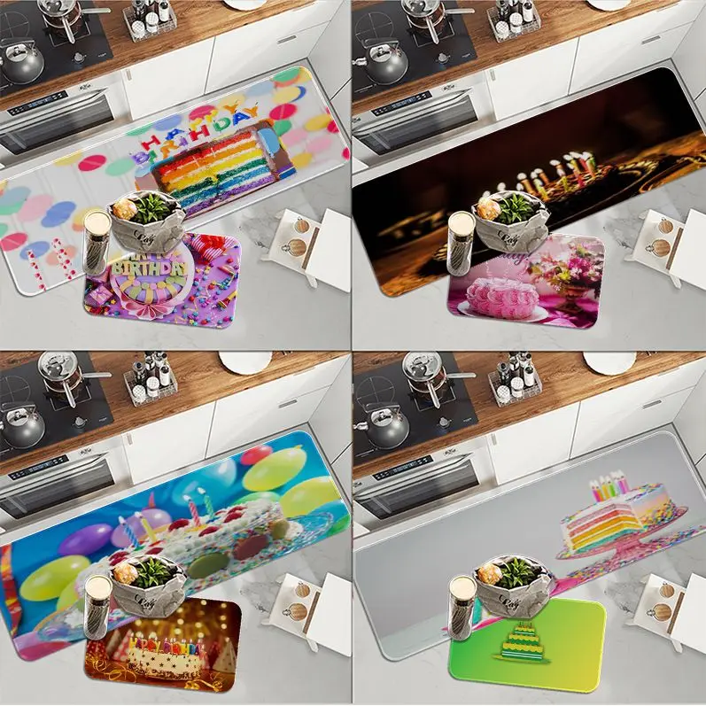 Birthday Cake Floor Mat Rectangle Anti-slip Home Soft Badmat Front Door Indoor Outdoor Mat Modern Home Decor
Birthday Cake Floor Mat Rectangle Anti-slip Home Soft Badmat Front Door Indoor Outdoor Mat Modern Home Decor
