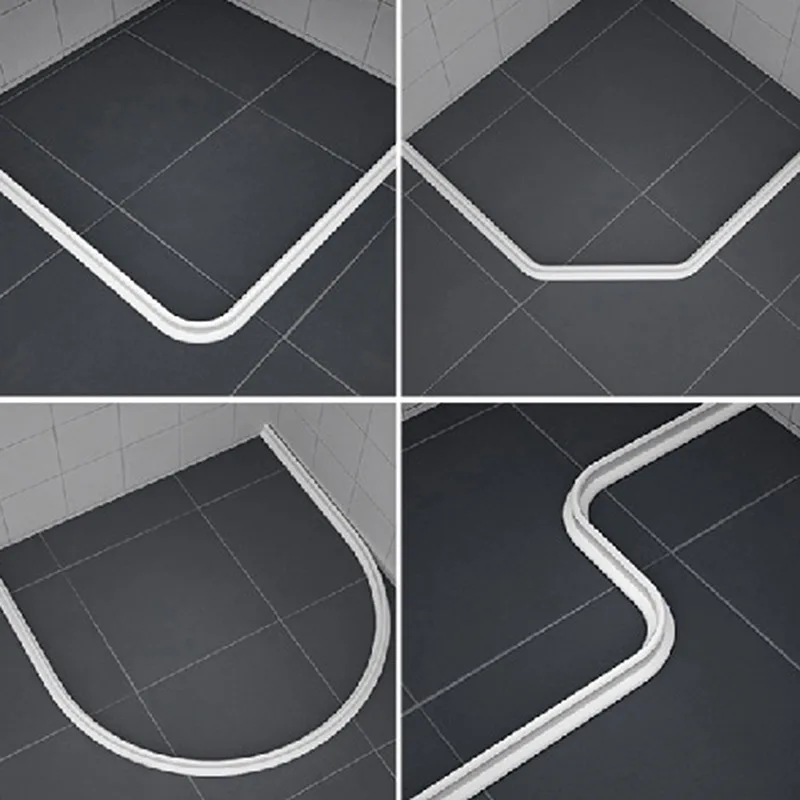 1M Bathroom Water Stopper Silicone Retaining Strip Water Shower Dam Flood Barrier Dry and Wet Separation Blocker Kitchen Stopper
1M Bathroom Water Stopper Silicone Retaining Strip Water Shower Dam Flood Barrier Dry and Wet Separation Blocker Kitchen Stopper
