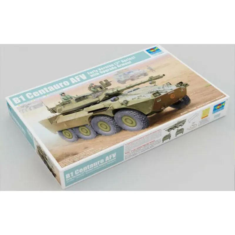 Trumpeter 01564 1/35 B1 Centauro AFV Early version (2nd Series) w/Upgrade Armour - Scale Model Kit 
Trumpeter 01564 1/35 B1 Centauro AFV Early version (2nd Series) w/Upgrade Armour - Scale Model Kit