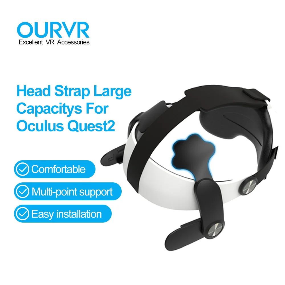Ремешок для головы OURVR New Head Strap крышки на ручки для Oculus Quest 2 Elite ремешок чехол для лица магнитные линзы капсулы Power VR Link Cable 10m
Ремешок для головы OURVR New Head Strap крышки на ручки для Oculus Quest 2 Elite ремешок чехол для лица магнитные линзы капсулы Power VR Link Cable 10m
