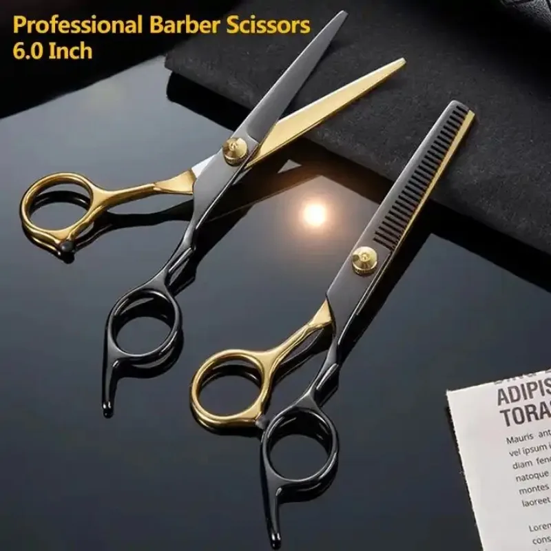 Thinning Barber Scissor Set Hair Cutting ScissorsHair Scissors 6.0 Professional Hairdressing Scissors Hair Scissors Hair Tools
Thinning Barber Scissor Set Hair Cutting ScissorsHair Scissors 6.0 Professional Hairdressing Scissors Hair Scissors Hair Tools
