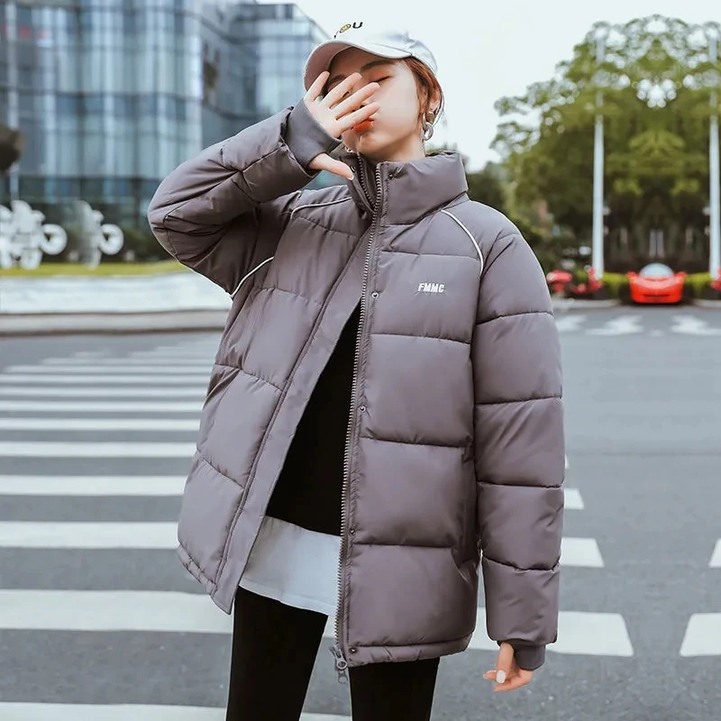 Down Cotton Jacket Women Autumn Winter 2023 New Solid Color Short Cotton Coat Fashion Casual Loose Thick Parkas Womens
Down Cotton Jacket Women Autumn Winter 2023 New Solid Color Short Cotton Coat Fashion Casual Loose Thick Parkas Womens