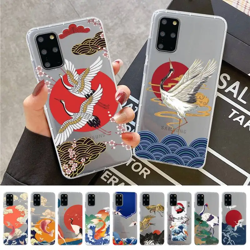 Crane and koi fish Phone Case for Samsung S20 S10 lite S21 plus for Redmi Note8 9pro for Huawei P20 Clear Case
Crane and koi fish Phone Case for Samsung S20 S10 lite S21 plus for Redmi Note8 9pro for Huawei P20 Clear Case