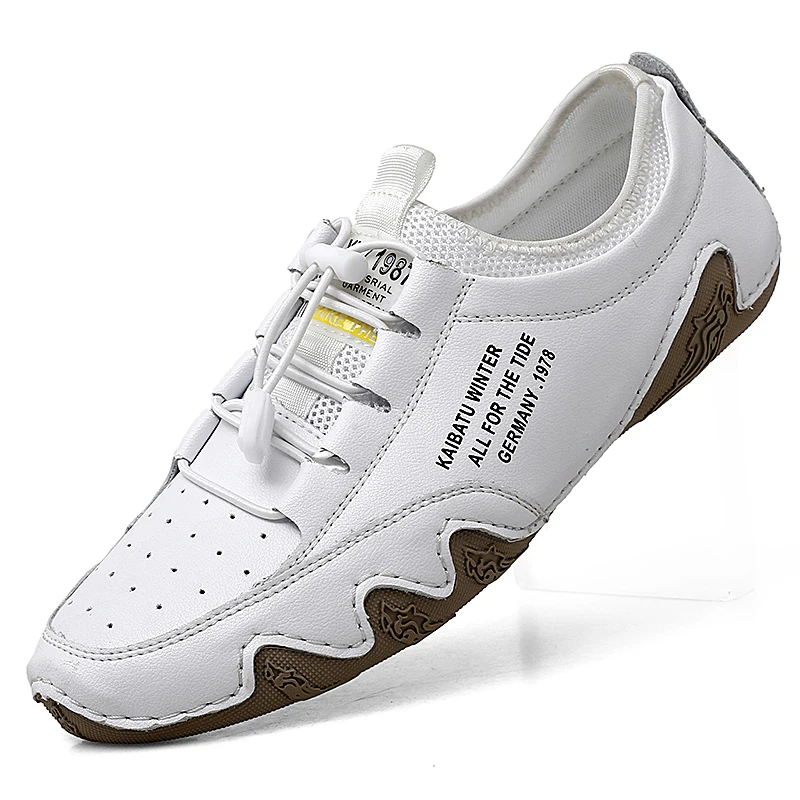 Spring new Korean version of the tide shoes all-match sports men's shoes summer breathable men's soft bottom casual leather shoe
Spring new Korean version of the tide shoes all-match sports men's shoes summer breathable men's soft bottom casual leather shoe