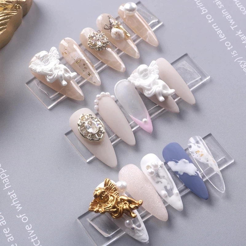 10pcs 3D Angel Nail Art Jewelry Decorations Retro Gold/White Nail Ornaments Manicure Accessories Tool NAIL GLITTER CHARM B0246
10pcs 3D Angel Nail Art Jewelry Decorations Retro Gold/White Nail Ornaments Manicure Accessories Tool NAIL GLITTER CHARM B0246