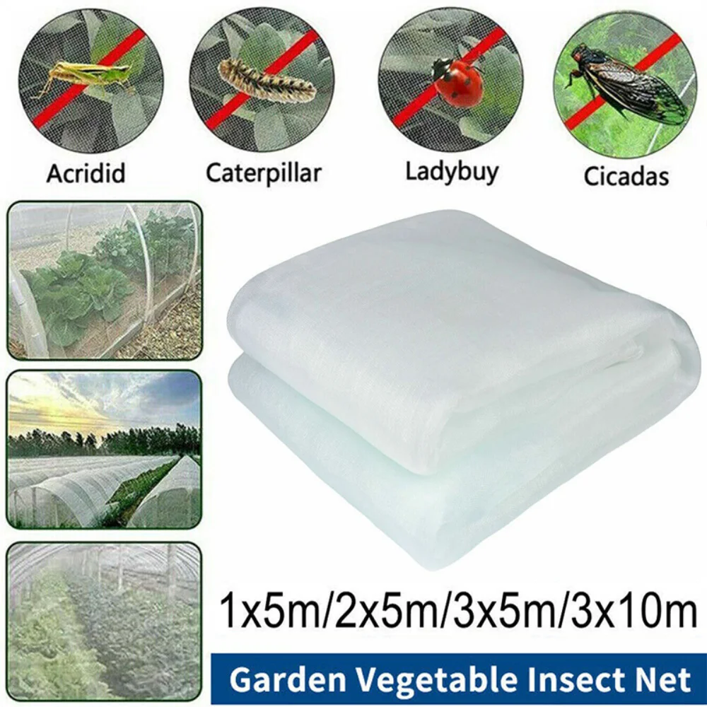 5/10M Garden Plant Pest Control Netting Farm Flowers Fruits and Vegetables Bird and Insect Control Netting Cover
5/10M Garden Plant Pest Control Netting Farm Flowers Fruits and Vegetables Bird and Insect Control Netting Cover