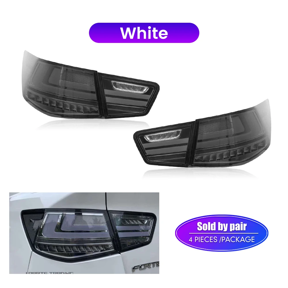Пара светодиодных задних фонарей для Kia Forte 2009-2012 DRL Противотуманный задний тормозной сигнал поворота Plug and Play Автомобильный задний фонарь в сборе
Пара светодиодных задних фонарей для Kia Forte 2009-2012 DRL Противотуманный задний тормозной сигнал поворота Plug and Play Автомобильный задний фонарь в сборе