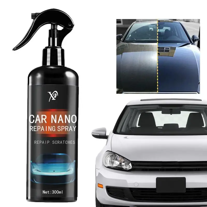 Car Paint Nano Repairing Spray Super Gloss Car Coating Paint Protection Spray 300ml Auto Care Coating Wax
Car Paint Nano Repairing Spray Super Gloss Car Coating Paint Protection Spray 300ml Auto Care Coating Wax