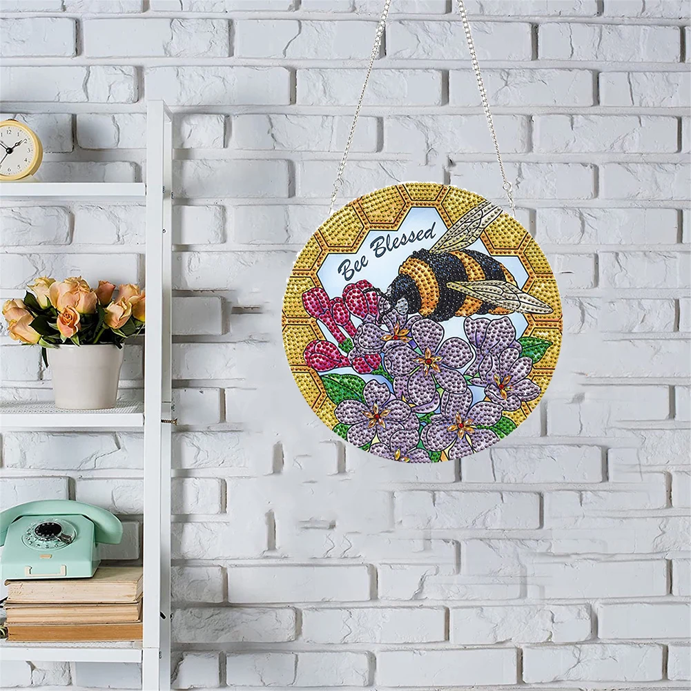 5D Diamond Painting DIY Special Shaped Diamond Painting Pendant Kit Rhinestone Round Charm Festival Home Decoration Gifts
5D Diamond Painting DIY Special Shaped Diamond Painting Pendant Kit Rhinestone Round Charm Festival Home Decoration Gifts
