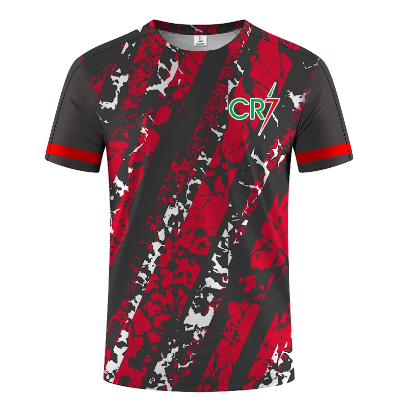 Boutique Cr7 Simple Football Wear 2023 Men Breathable Cycling Wear Short Sleeve Fitness Wear Undershirt Men Camping T-Shirt 
Boutique Cr7 Simple Football Wear 2023 Men Breathable Cycling Wear Short Sleeve Fitness Wear Undershirt Men Camping T-Shirt