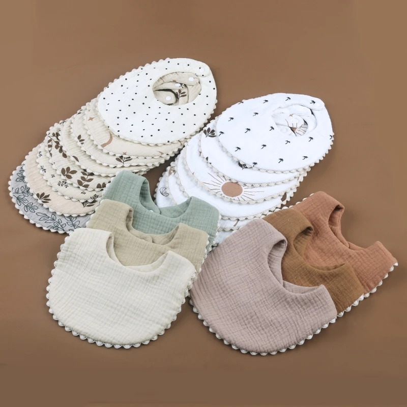 Baby Drooling Bib Lace Bib Soft Saliva Towel Cotton Burp Cloth Muslin-Bibs Drop Shipping
Baby Drooling Bib Lace Bib Soft Saliva Towel Cotton Burp Cloth Muslin-Bibs Drop Shipping