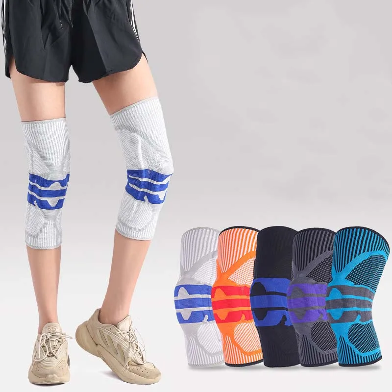 1 Pc Knee Pads Strong Medial Support of the Patella Crossfit Meniscal Silicone Compression Protection Volleyball Joint Security
1 Pc Knee Pads Strong Medial Support of the Patella Crossfit Meniscal Silicone Compression Protection Volleyball Joint Security