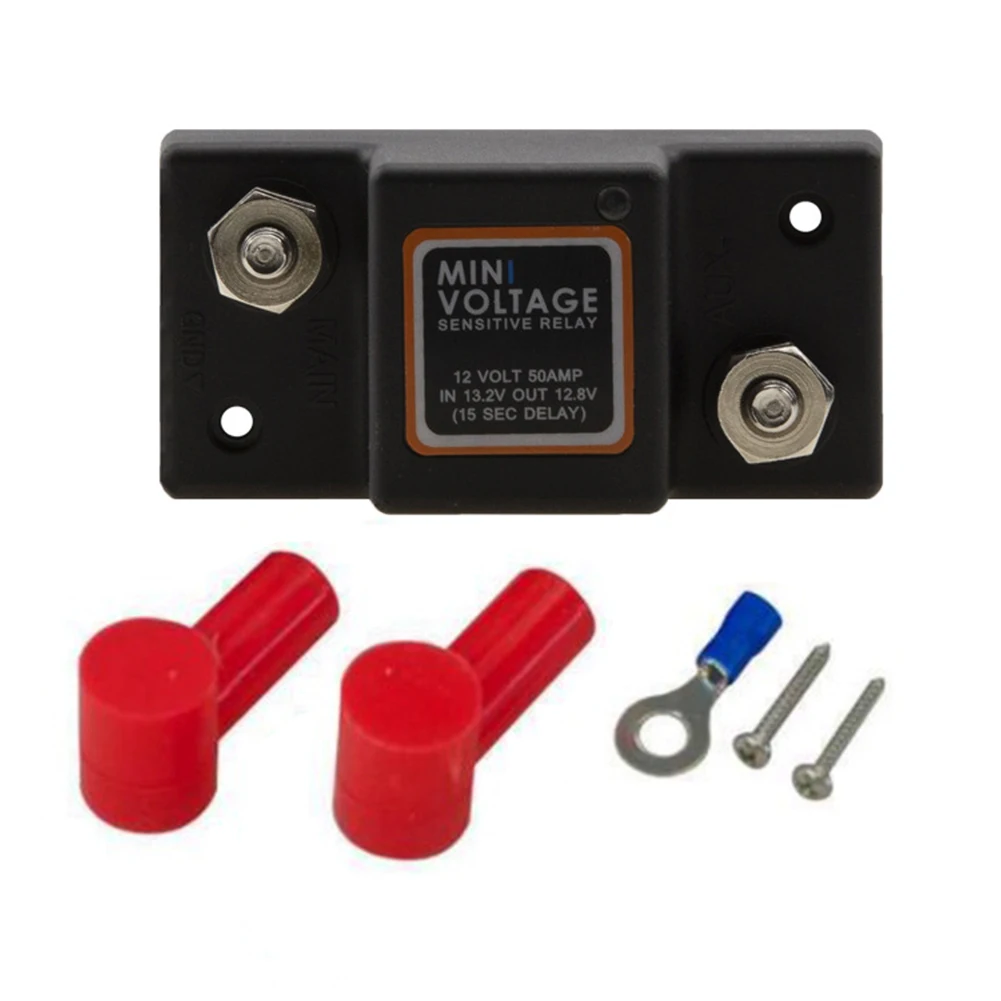 Mini Dual Battery Smart Isolator 12V 50A Relay For Car Motorcycle Car Accessories High-quality And Durable Relay
Mini Dual Battery Smart Isolator 12V 50A Relay For Car Motorcycle Car Accessories High-quality And Durable Relay