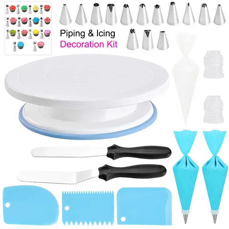 35 pieces of cake decorating tool set baking tool set decorating machine cake turntable toborder mold cake decorating tools
35 pieces of cake decorating tool set baking tool set decorating machine cake turntable toborder mold cake decorating tools