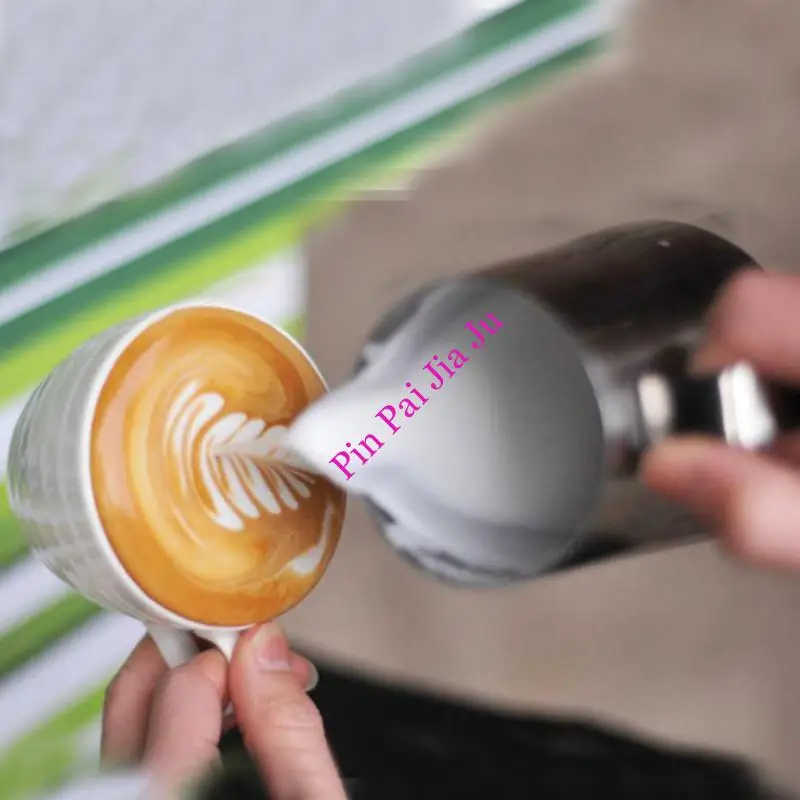 Stainless Steel Pull Flower Cup Pitcher Coffee Pitcher Milk Frothing Jug Cappuccino Milk Pot Espresso Cup Latte Art Milk Frother
Stainless Steel Pull Flower Cup Pitcher Coffee Pitcher Milk Frothing Jug Cappuccino Milk Pot Espresso Cup Latte Art Milk Frother