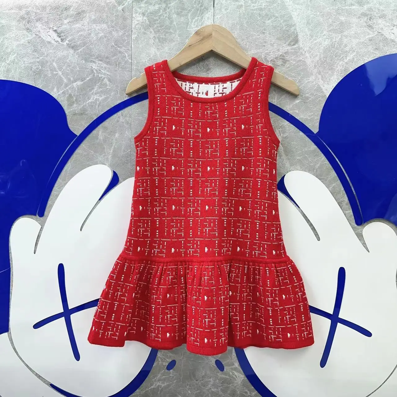 Luxury Girls Dresses Summer 2023 Casual Children Knitted Wool Skirt Elegance Kids Sleeveless Princess Dress Baby Girl Clothes
Luxury Girls Dresses Summer 2023 Casual Children Knitted Wool Skirt Elegance Kids Sleeveless Princess Dress Baby Girl Clothes