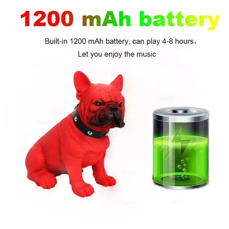 Portable Wireless Bluetooth Speakers Bulldog Full Dog Portable Music Player Stereo Caxia de som Boom Box Sound System with radio
Portable Wireless Bluetooth Speakers Bulldog Full Dog Portable Music Player Stereo Caxia de som Boom Box Sound System with radio