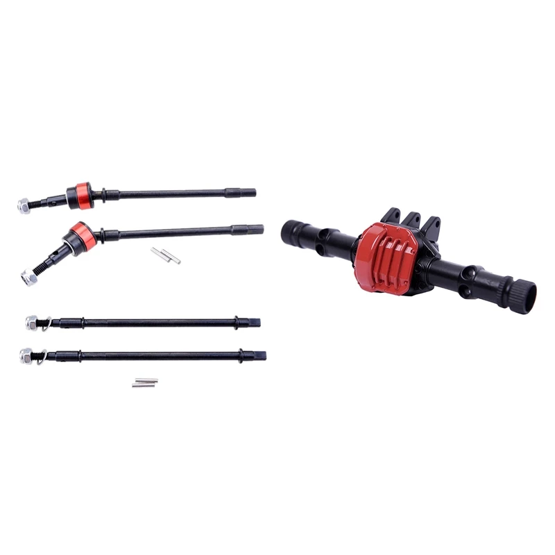 1X Alloy Front & Rear Axle Case For Axial SCX10 II 90046/90047 & 4Pcs Hard Front And Rear Axle CVD Drive Shaft Dogbone
1X Alloy Front & Rear Axle Case For Axial SCX10 II 90046/90047 & 4Pcs Hard Front And Rear Axle CVD Drive Shaft Dogbone