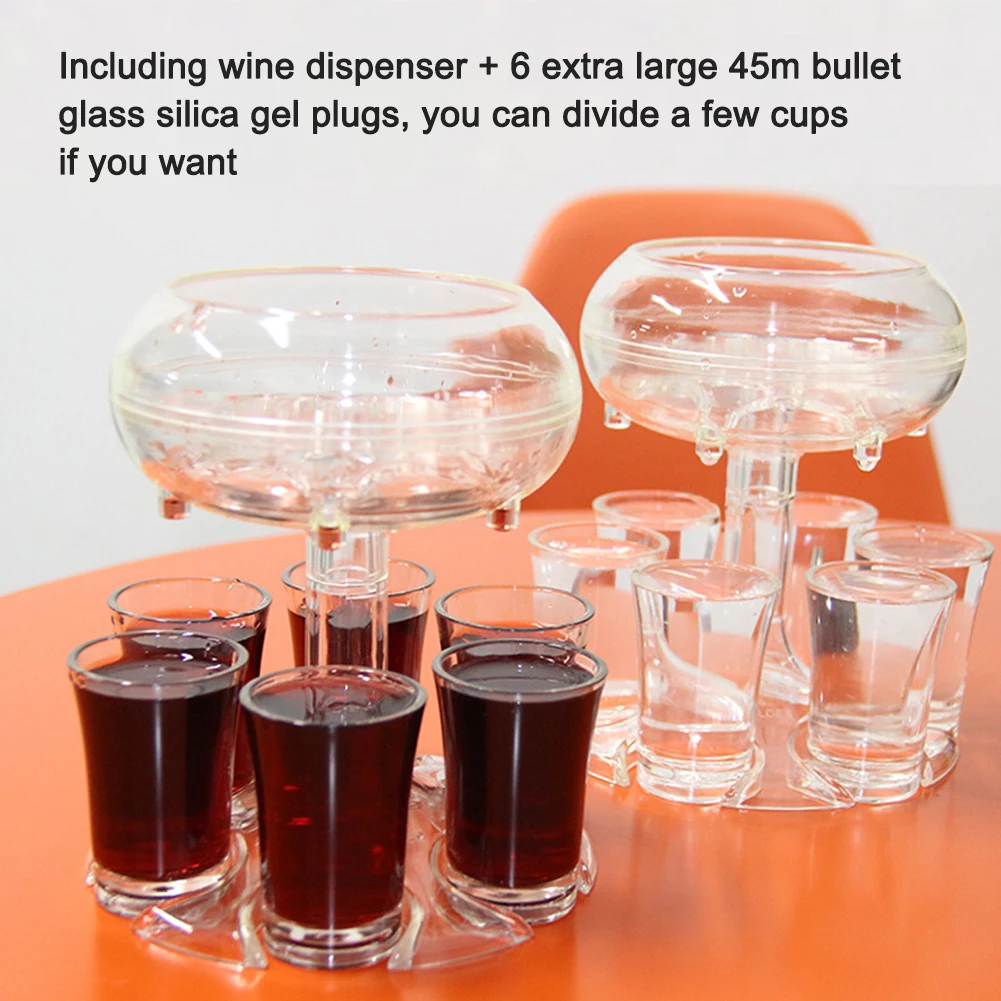 Reusable Drink Tool Whiskey Beer Shot Dispenser Wine Divider Liquor Kitchen For Filling Liquids With 6 Cups Portable Games Party
Reusable Drink Tool Whiskey Beer Shot Dispenser Wine Divider Liquor Kitchen For Filling Liquids With 6 Cups Portable Games Party