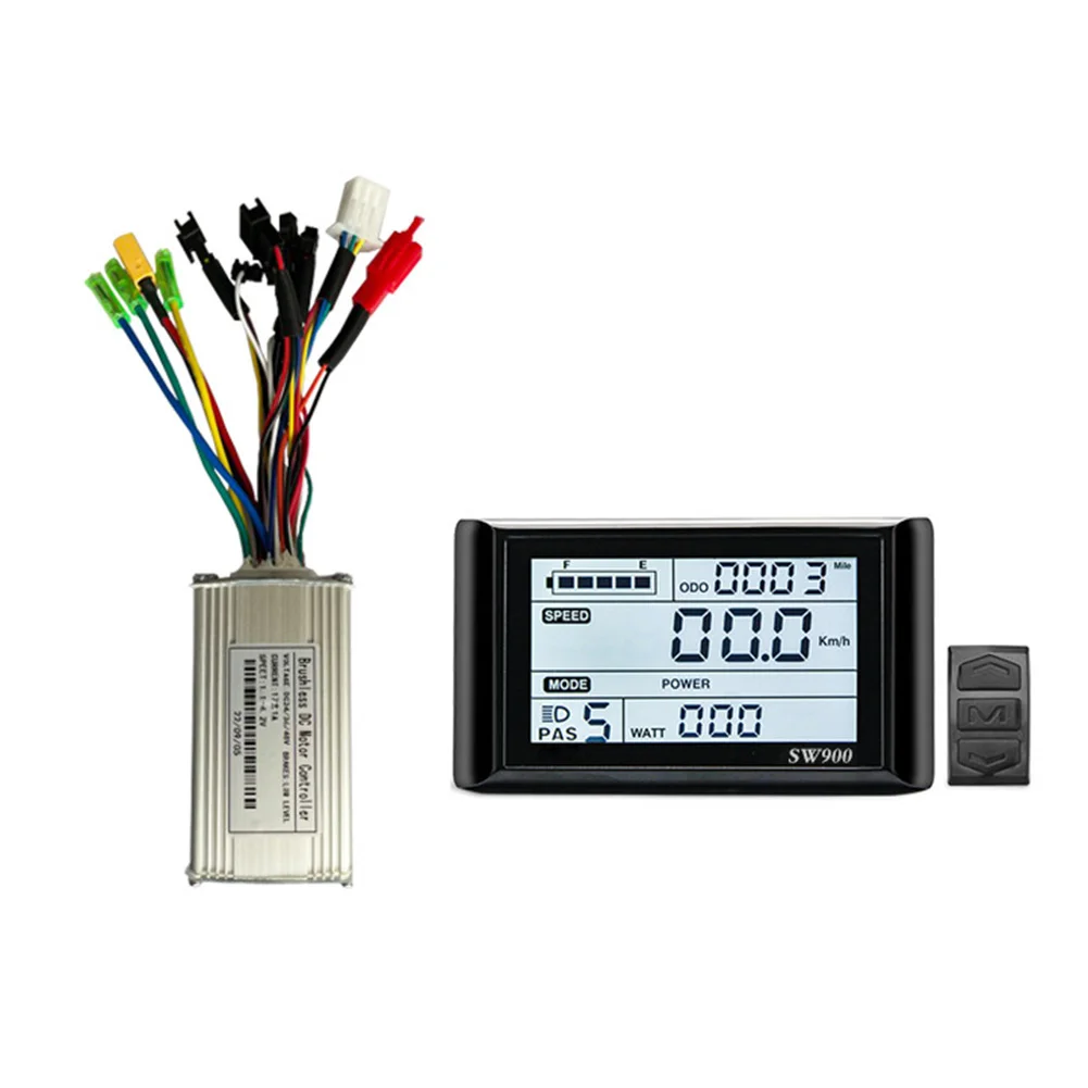 Three -mode Fiber Wave SW900 LCD Kits Hot Sale Mountain Bike Lithium Battery Power Conversion 17A 6 Pipe Controller Replacemence
Three -mode Fiber Wave SW900 LCD Kits Hot Sale Mountain Bike Lithium Battery Power Conversion 17A 6 Pipe Controller Replacemence