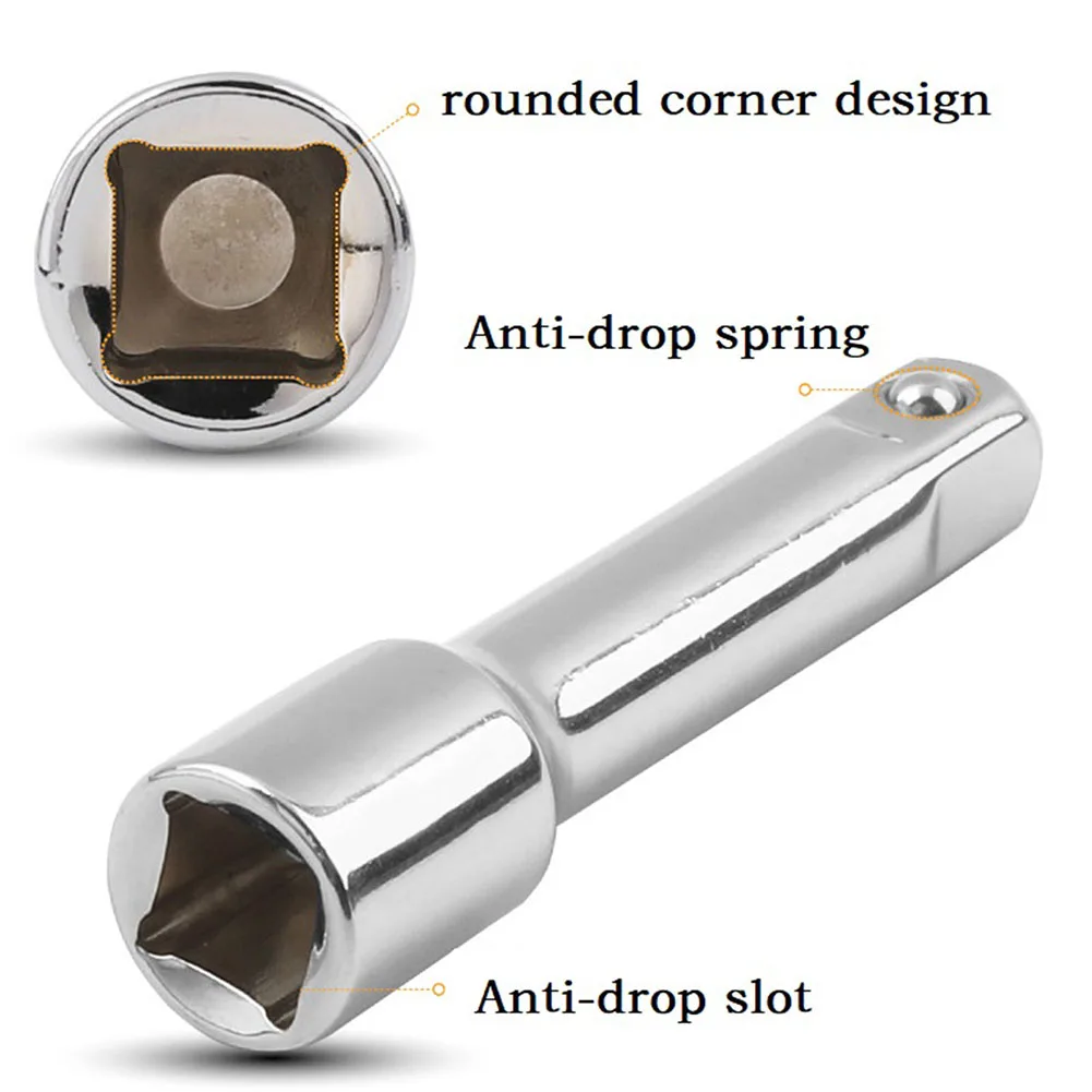 1/2 Pcs Ratchet Socket Adapter Extension Rod 3/8inch Drive Drill Extender Tool For Power Wrench Repairing Hand Manual Tool
1/2 Pcs Ratchet Socket Adapter Extension Rod 3/8inch Drive Drill Extender Tool For Power Wrench Repairing Hand Manual Tool