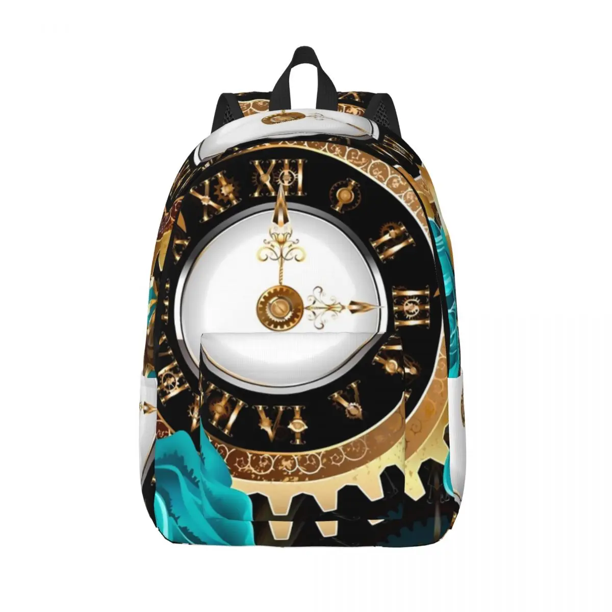 Steampunk Striped Backpack Clock and Roses College Backpacks Student Unisex High Quality Pattern School Bags Style Rucksack
Steampunk Striped Backpack Clock and Roses College Backpacks Student Unisex High Quality Pattern School Bags Style Rucksack