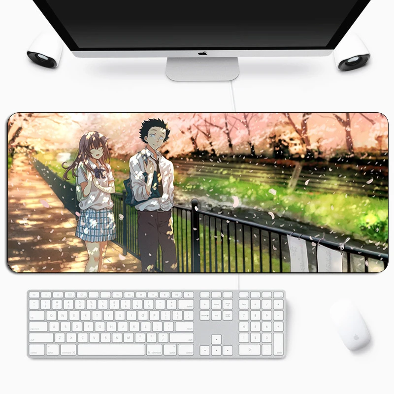 a Silent Voice Anime Mousepad XXL HD New MousePads Desk Mats Mouse Mat Natural Rubber Carpet Laptop Anti-slip Office Mouse Mat
a Silent Voice Anime Mousepad XXL HD New MousePads Desk Mats Mouse Mat Natural Rubber Carpet Laptop Anti-slip Office Mouse Mat
