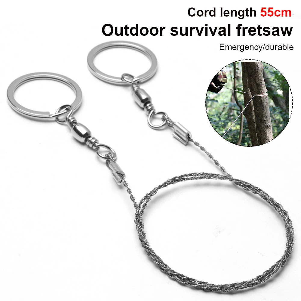 Wire Saw Durable Lightweight Emergency Survival Saw Pocket Saw With Rotatable Handle Camping Hiking Hunting Equipment Dropship
Wire Saw Durable Lightweight Emergency Survival Saw Pocket Saw With Rotatable Handle Camping Hiking Hunting Equipment Dropship