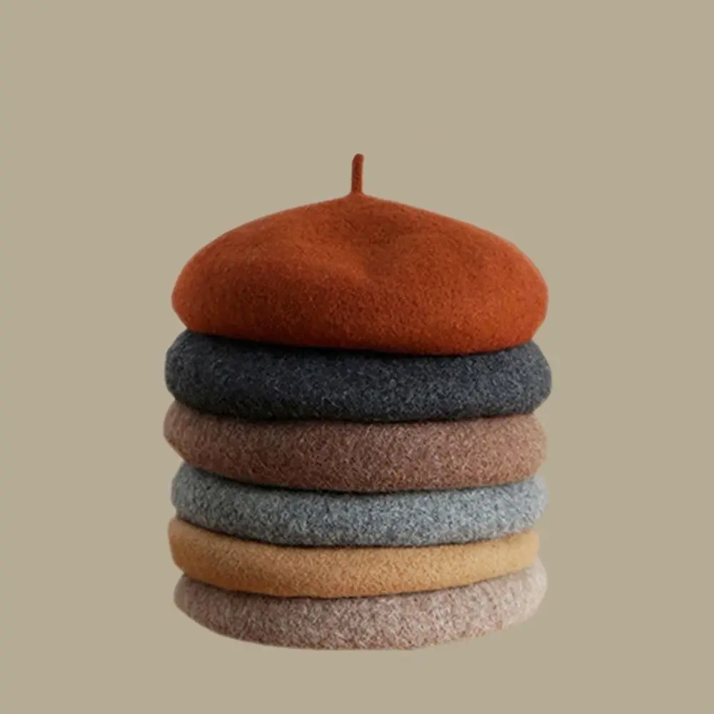 Hat Kids Caps Painter Hat Korean Style Hat Solid Color Woolen Girl Beret Baby Wool Hat Children's Beret Children's Caps
Hat Kids Caps Painter Hat Korean Style Hat Solid Color Woolen Girl Beret Baby Wool Hat Children's Beret Children's Caps