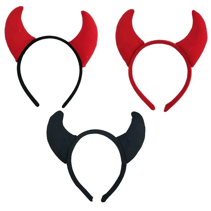 Funny Devil Ears Headband Horns Ear Children Headbands Halloween Party Adults Decoration Props
Funny Devil Ears Headband Horns Ear Children Headbands Halloween Party Adults Decoration Props