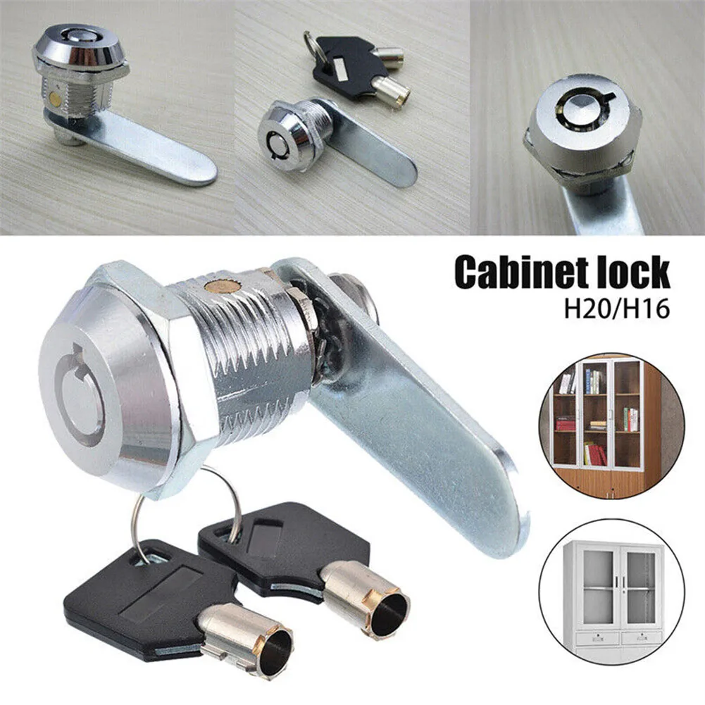 Security Cabinet Lock With 2 Keys Stainless Steel Drawer Closet Lock For Wood Metal & Glass Doors 16/20/25/30mm Door Lock Kit
Security Cabinet Lock With 2 Keys Stainless Steel Drawer Closet Lock For Wood Metal & Glass Doors 16/20/25/30mm Door Lock Kit