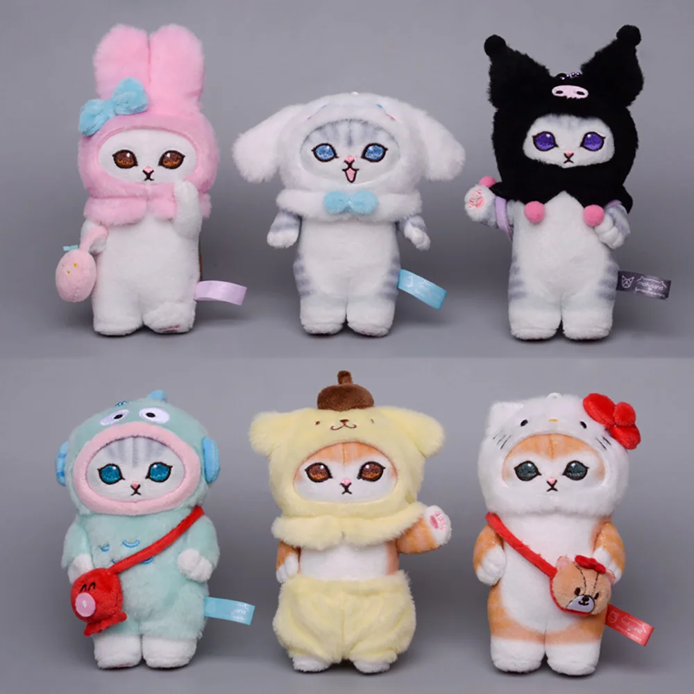 Sanrio&mofusand Plush Keychains Kawaii Anime Shark Cat Plush Keyrings Cute Backpacks Pendant Cinnamorol Mymelody Toy Accessories
Sanrio&mofusand Plush Keychains Kawaii Anime Shark Cat Plush Keyrings Cute Backpacks Pendant Cinnamorol Mymelody Toy Accessories