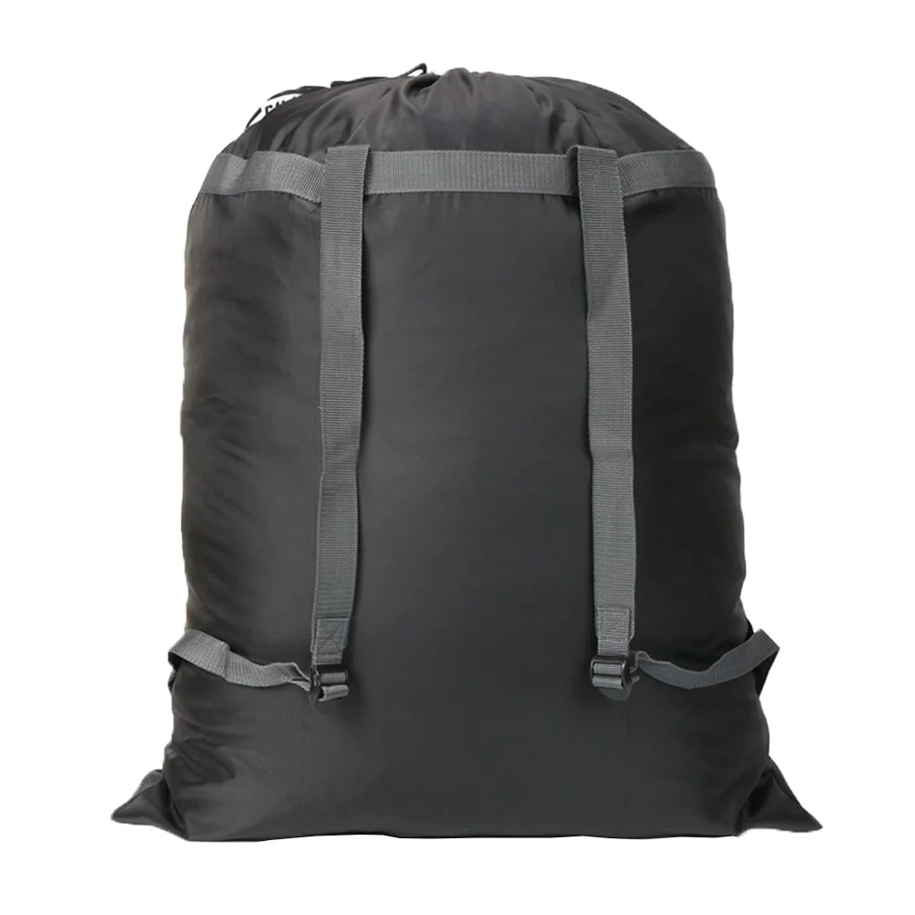 Polyester Waterproof Heavy Duty Backpack Laundry Bag Large Clothes Storage Bag for Travle Camping Black
Polyester Waterproof Heavy Duty Backpack Laundry Bag Large Clothes Storage Bag for Travle Camping Black