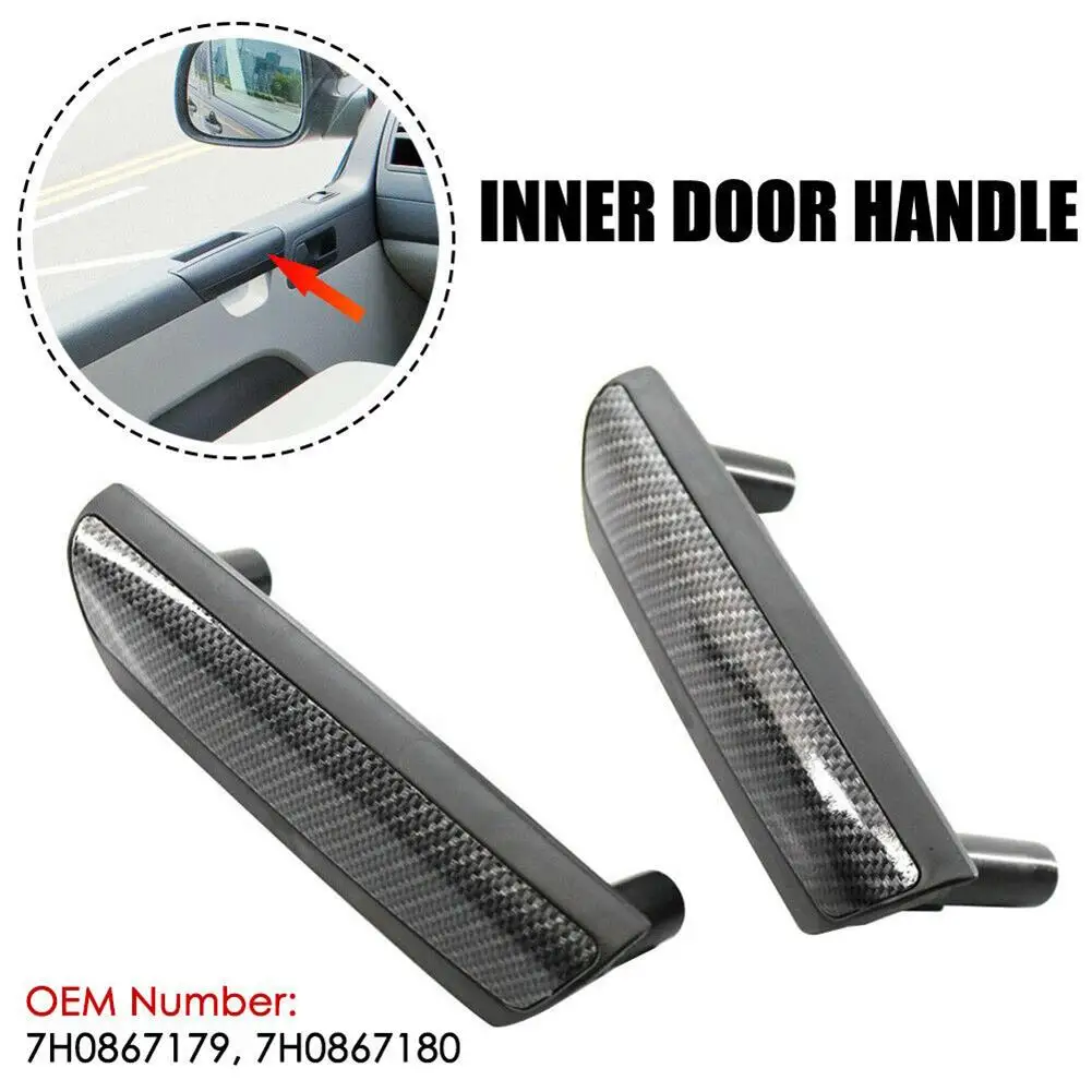 1 Pair Car Front Interior Door Pull Handle Cover Trim Carbon Fiber Look for VW Transporter T5 2010-2015 Accessories 7H0867179
1 Pair Car Front Interior Door Pull Handle Cover Trim Carbon Fiber Look for VW Transporter T5 2010-2015 Accessories 7H0867179