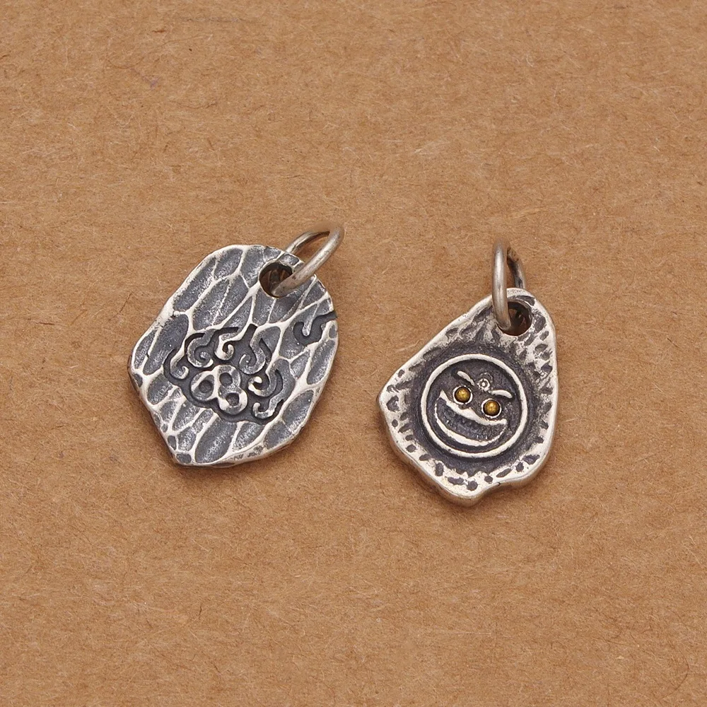 Кулон в виде ракушки из серебра S925 пробы, аксессуары для рукоделия, тибетский узор в виде пламени, «Мани баоуэн», play, «сделай сам», серебряные...
Кулон в виде ракушки из серебра S925 пробы, аксессуары для рукоделия, тибетский узор в виде пламени, «Мани баоуэн», play, «сделай сам», серебряные...