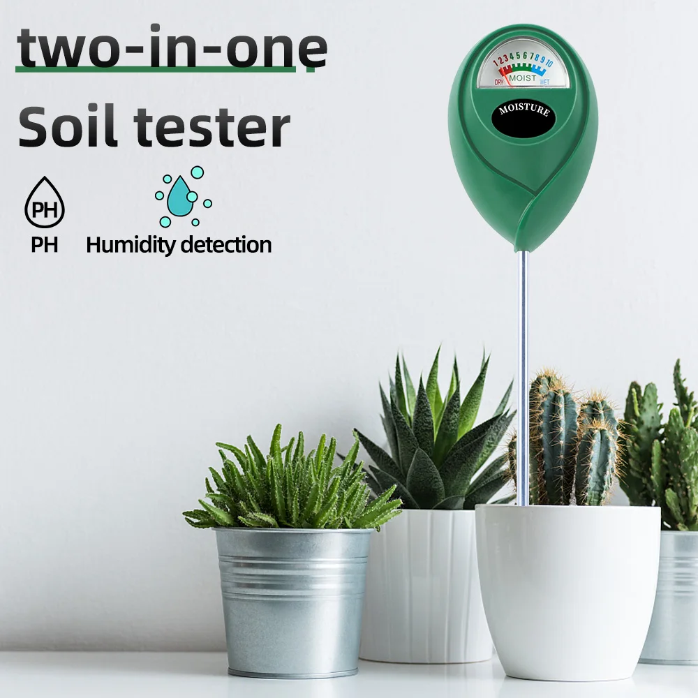 2 in1 Moisture PH Meter Soil Water Acidity Humidity PH Test Garden Plants Flowers Moist Tester Testing Instrument
2 in1 Moisture PH Meter Soil Water Acidity Humidity PH Test Garden Plants Flowers Moist Tester Testing Instrument