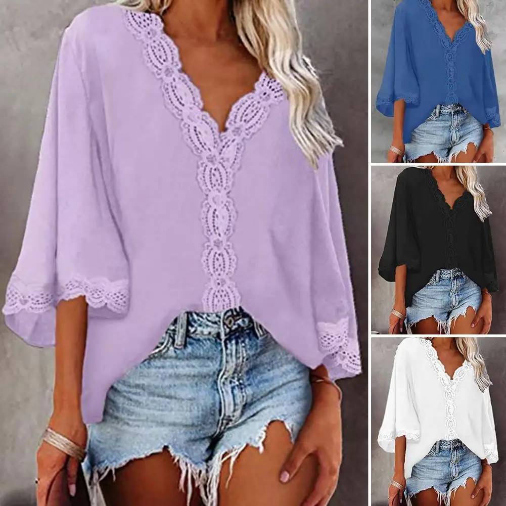 Lightweight Trendy Elegant Solid Color Lady Shirt Loose Summer Shirt Fine Crafts Streetwear 
Lightweight Trendy Elegant Solid Color Lady Shirt Loose Summer Shirt Fine Crafts Streetwear