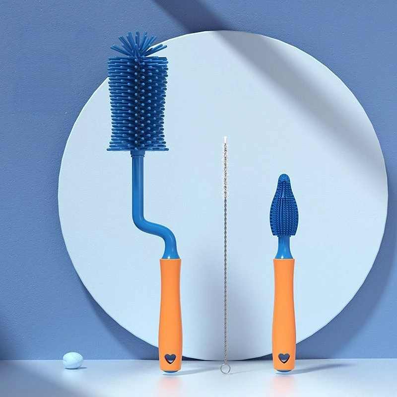 2/3Pcs Silicone Bottle Brush Cleaner 360 Degree Rotation Baby Bottle Cleaning Brush Pacifier Dropper Cup Brushes Set Baby Tools
2/3Pcs Silicone Bottle Brush Cleaner 360 Degree Rotation Baby Bottle Cleaning Brush Pacifier Dropper Cup Brushes Set Baby Tools