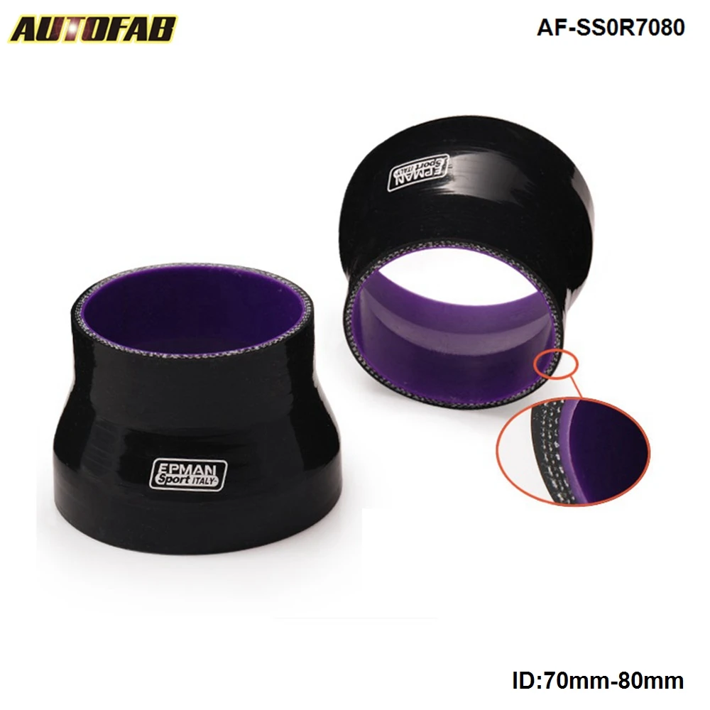 

2.75"-3.15" 70mm-80mm INCH PIPE TURBO SILICONE 3-PLY REDUCER HOSE For Honda Accord 2Dr AF-SS0R7080