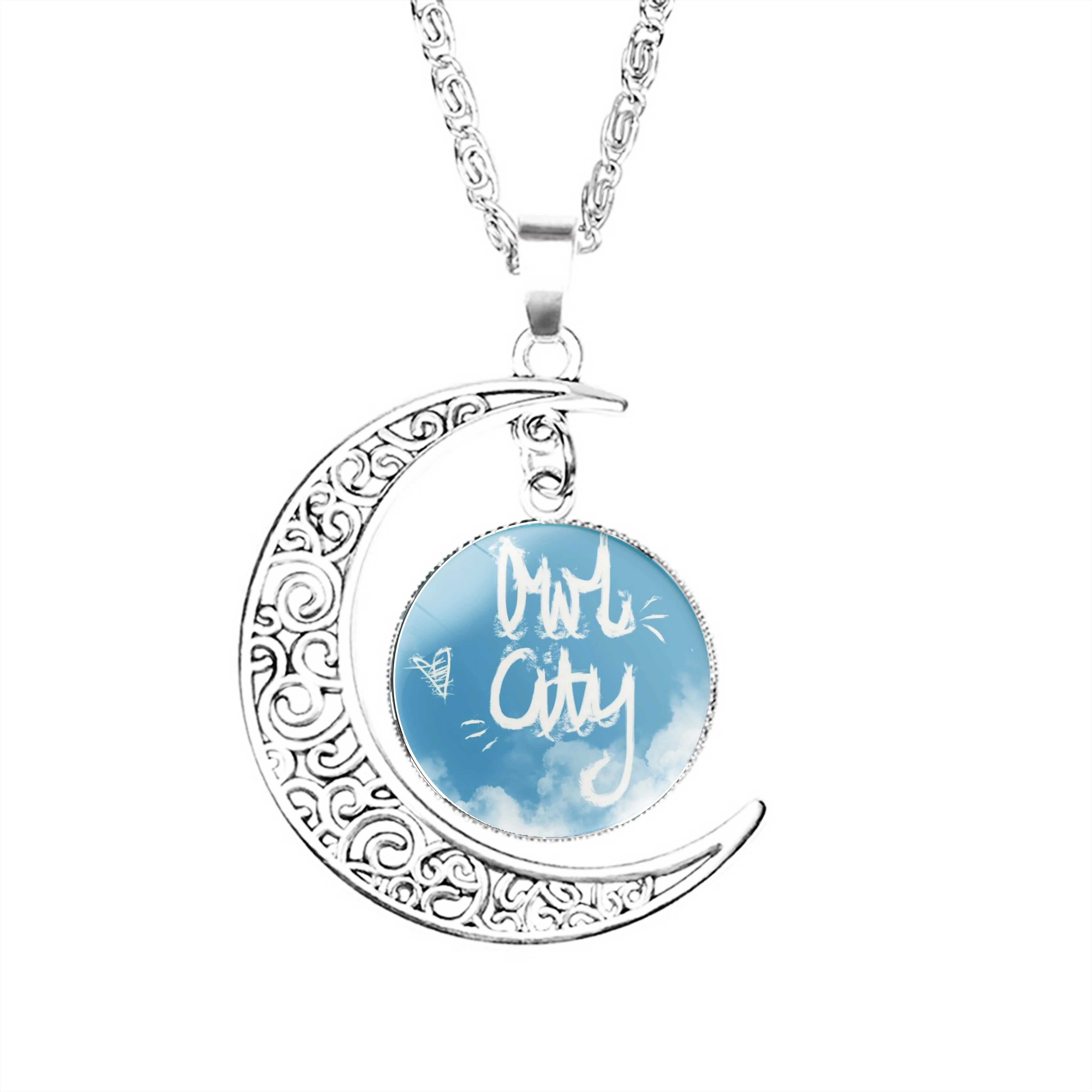 Take To The Sky Moon Necklace Charm Girls Dome Lovers Lady Fashion Chain Men Pendant Women Boy Accessories Party Jewelry
Take To The Sky Moon Necklace Charm Girls Dome Lovers Lady Fashion Chain Men Pendant Women Boy Accessories Party Jewelry