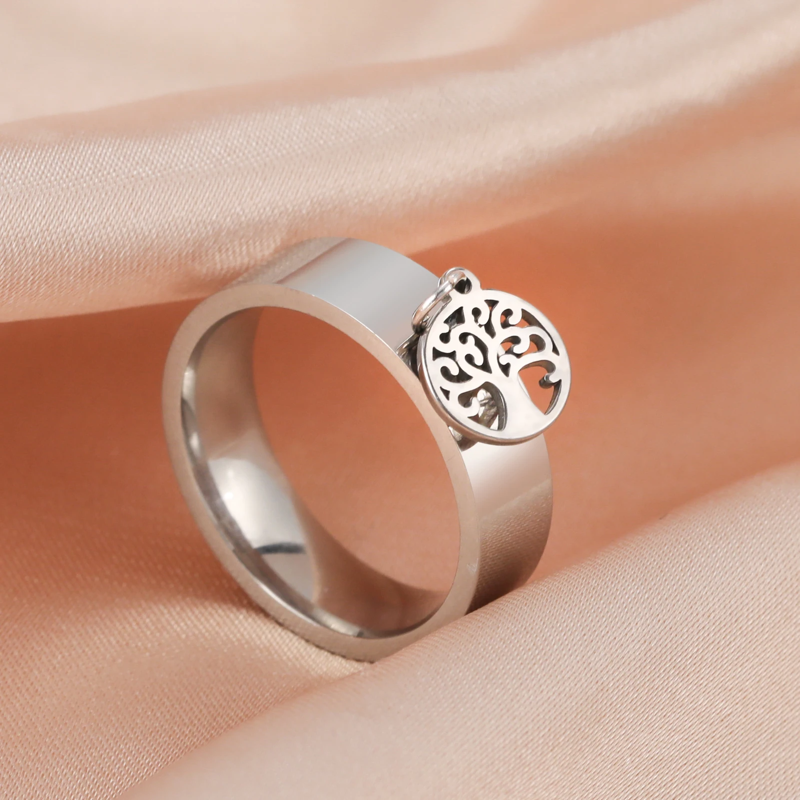 Jeshayuan Stainless Steel Hollow Cabala Tree Of Life Pendant Ring For Women 2023 Trend Jewelry Couple Valentine Gifts
Jeshayuan Stainless Steel Hollow Cabala Tree Of Life Pendant Ring For Women 2023 Trend Jewelry Couple Valentine Gifts