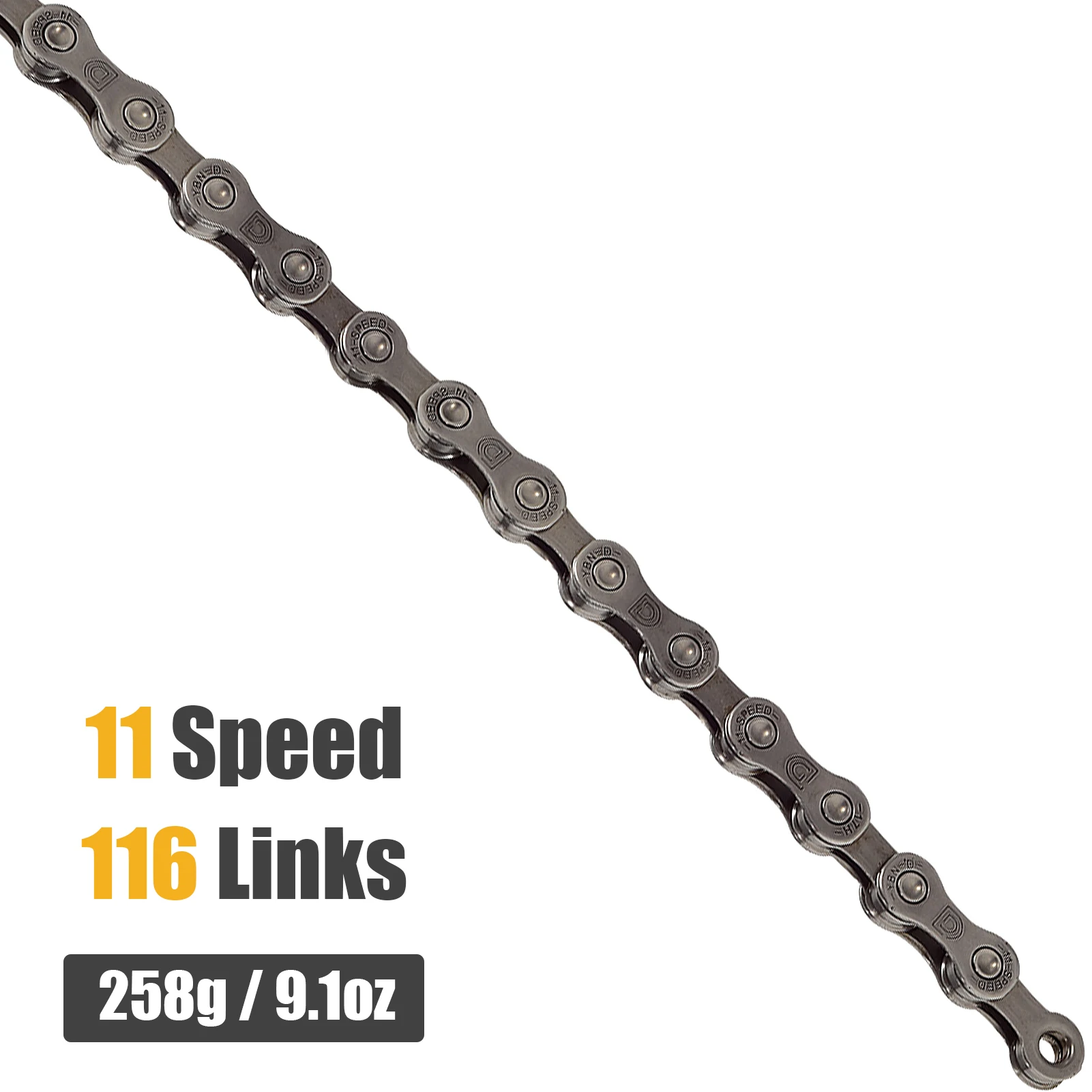 11 / 10 / 9 / 8 Speed Bicycle Chain Bike Chain 116/112 Links Steel High Strength Bike Derailleur Chains MTB Bicycle Accessories
11 / 10 / 9 / 8 Speed Bicycle Chain Bike Chain 116/112 Links Steel High Strength Bike Derailleur Chains MTB Bicycle Accessories