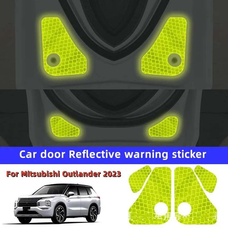 For Mitsubishi Outlander 2023 Car Door Reflective Sticker Safety Anti-collision Automotive Warning Reflective Strips Accessories
For Mitsubishi Outlander 2023 Car Door Reflective Sticker Safety Anti-collision Automotive Warning Reflective Strips Accessories